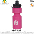Botella de agua plástica libre colorida de los deportes del BPA (HDP-0871)